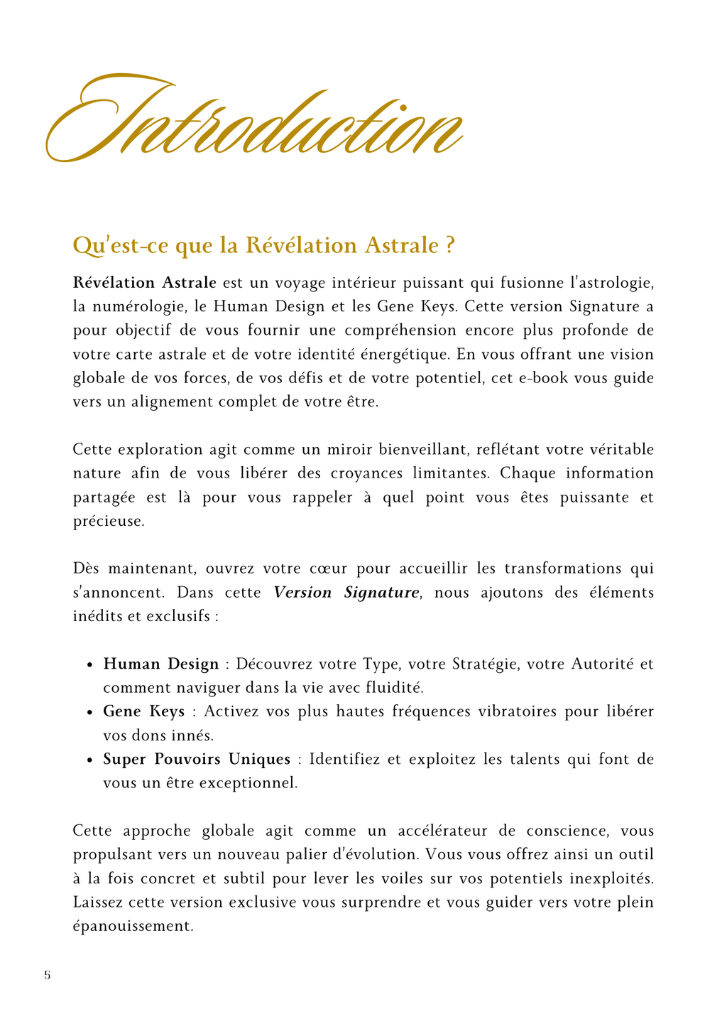 RÉVÉLATION ASTRALE SIGNATURE