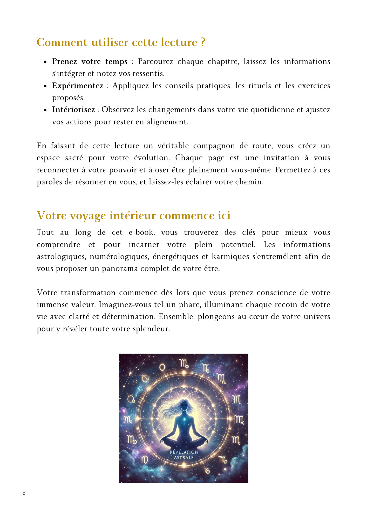 RÉVÉLATION ASTRALE SIGNATURE