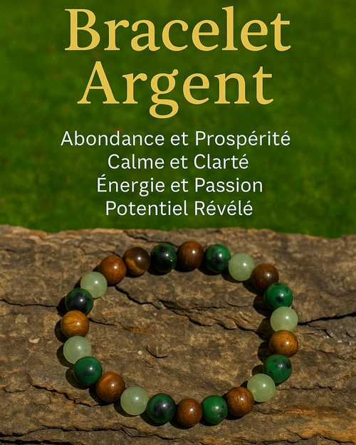 Bracelet Abondance Divine • Richesse, Clarté & Réalisation