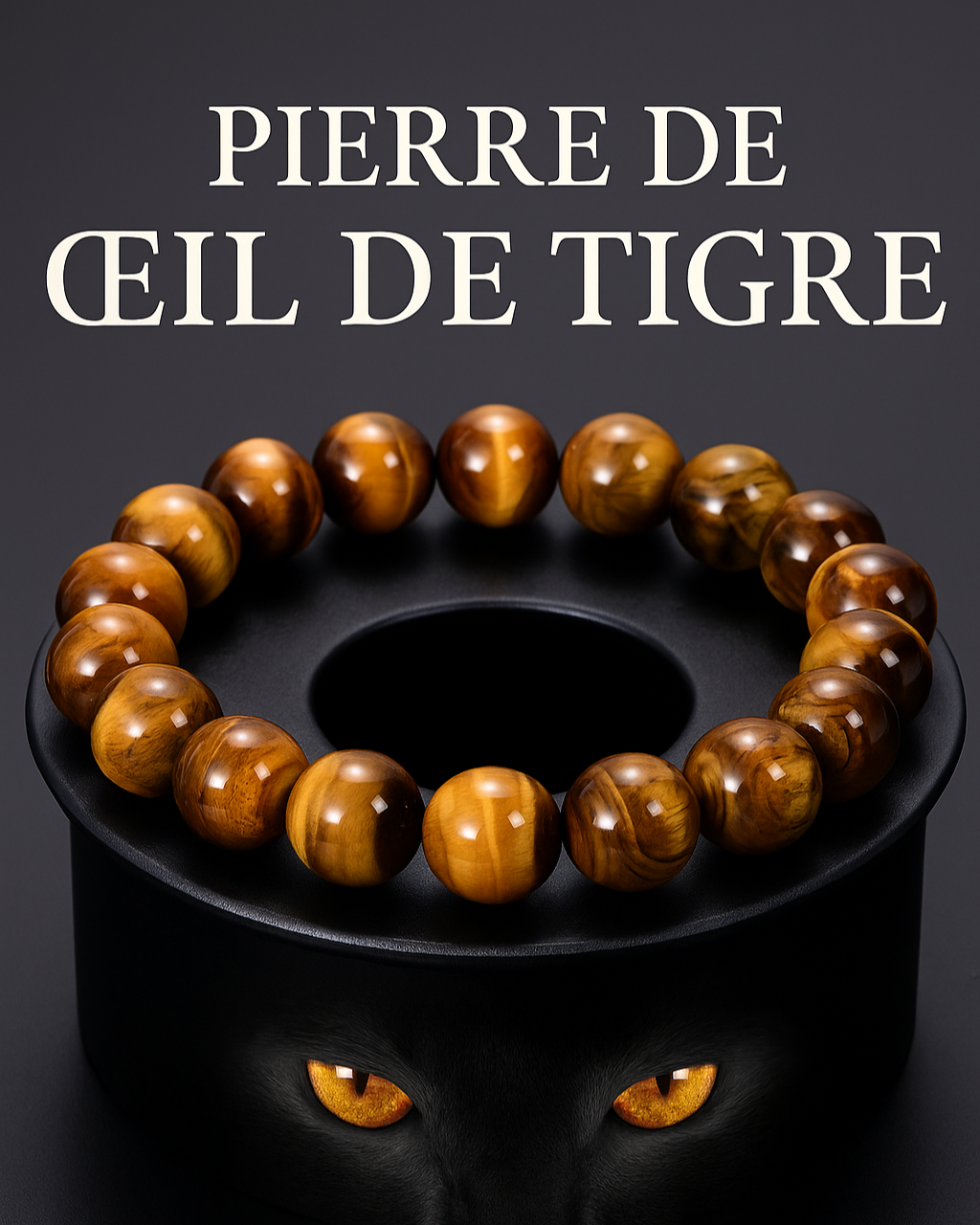Bracelet Œil de Tigre • Force & Protection Intérieure