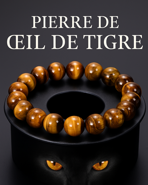 Bracelet Œil de Tigre • Force & Protection Intérieure