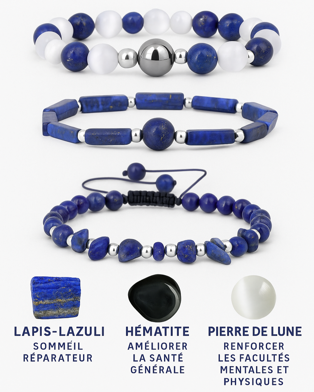 Coffret Cristal Bleu • Clarté, Force & Harmonie Intérieure