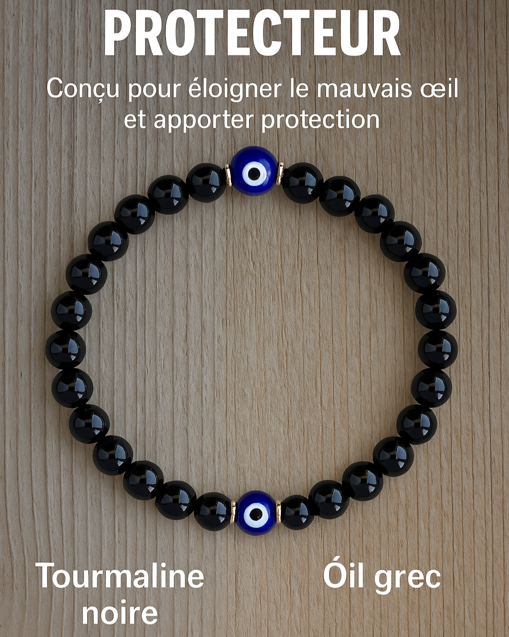 Bye-Bye Mauvais Œil • Bracelet Protection Totale