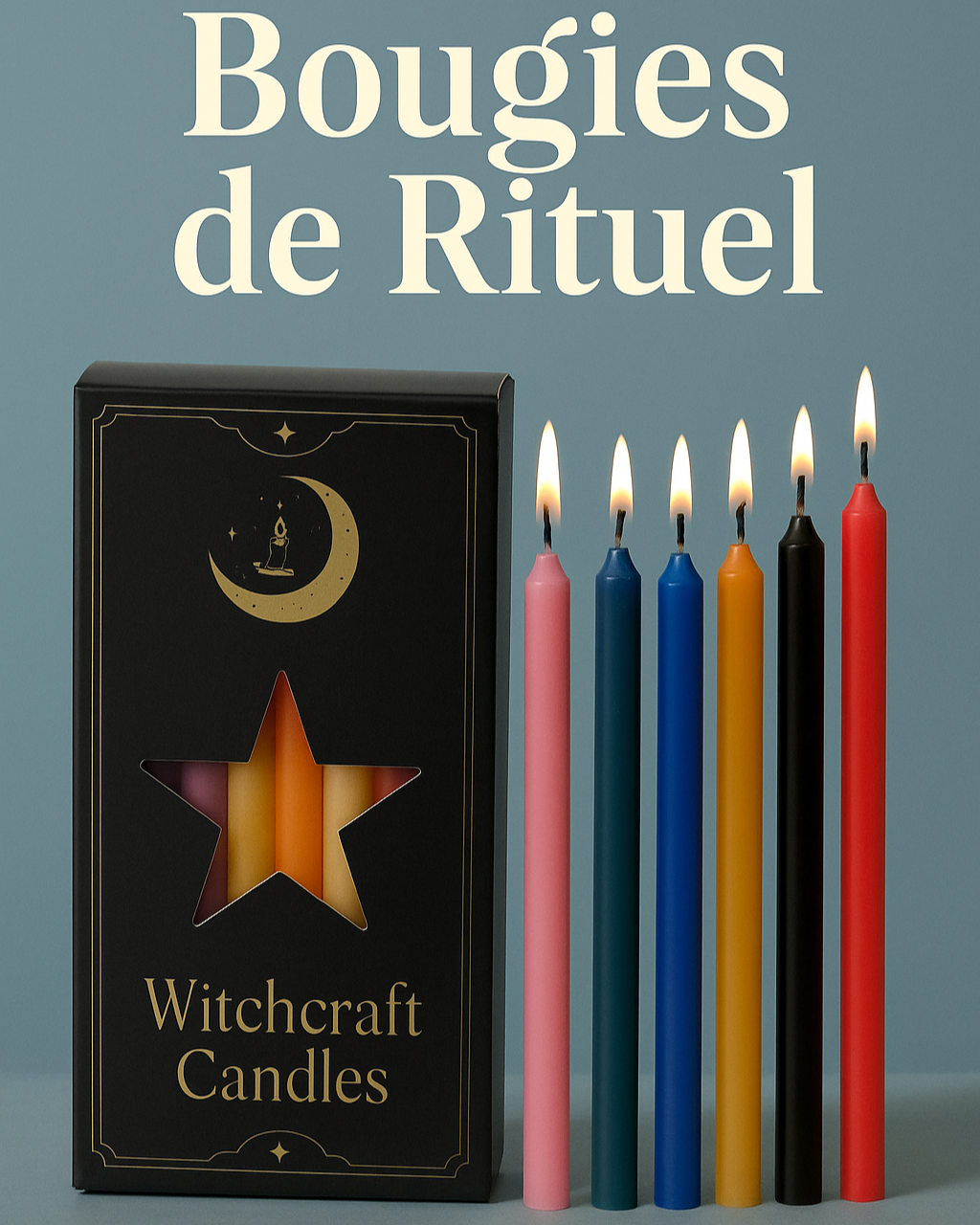 Coffret Sacré • 12 Bougies pour 12 Intentions