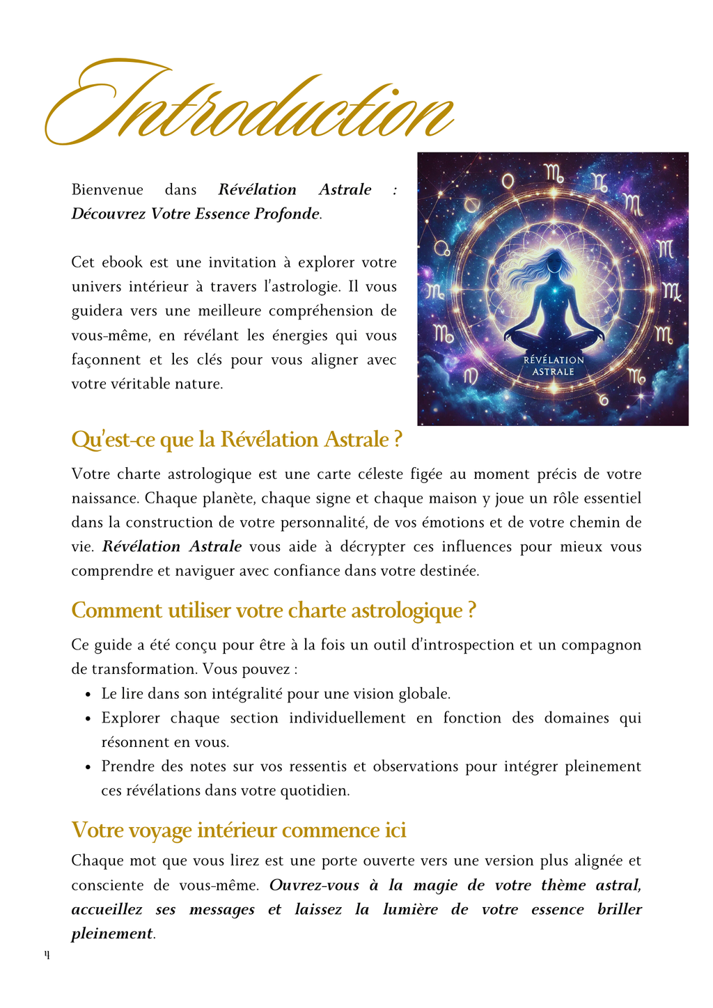 RÉVÉLATION ASTRALE ESSENTIELLE