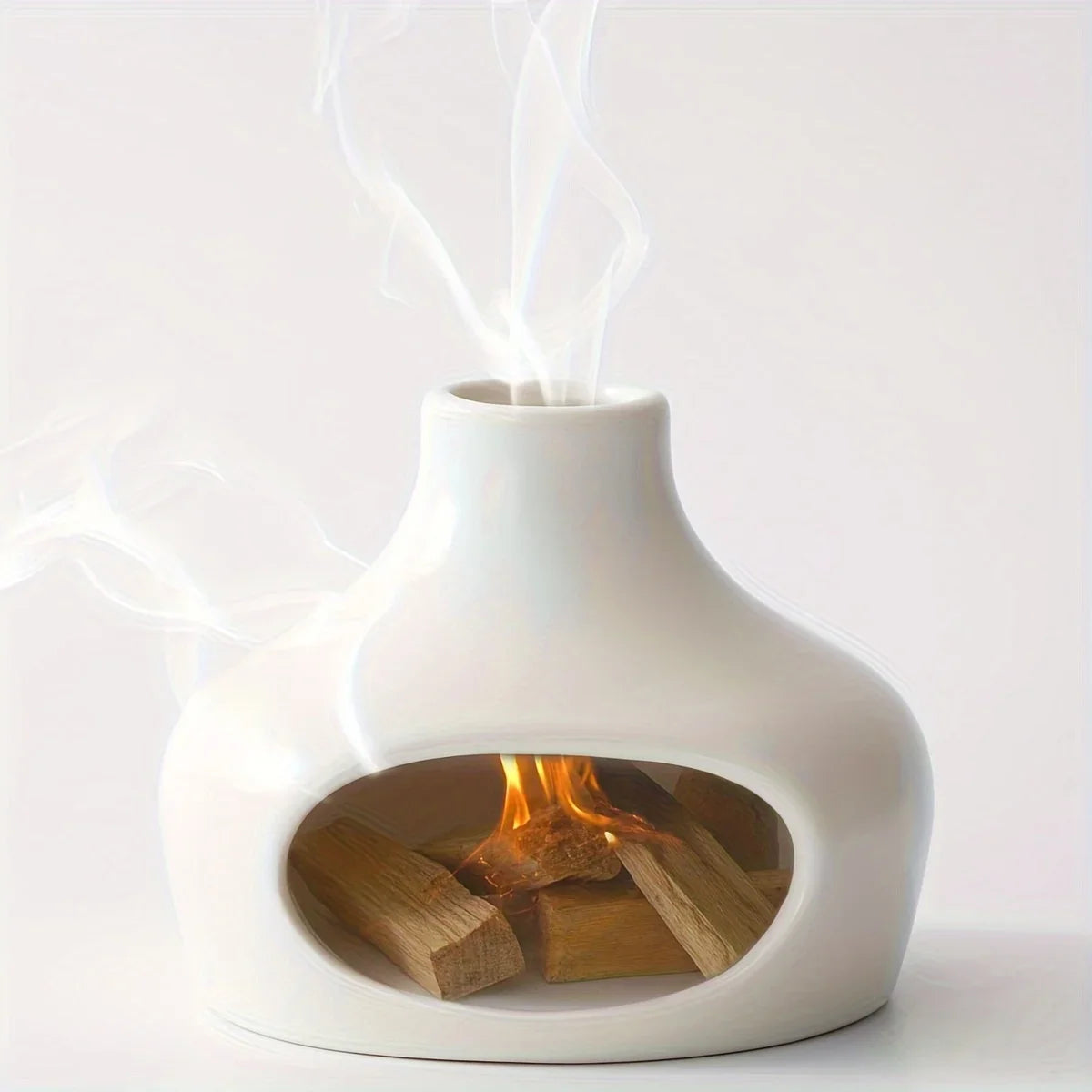 Brûleur Élégant en Céramique – Rituel & Énergie Sacrée