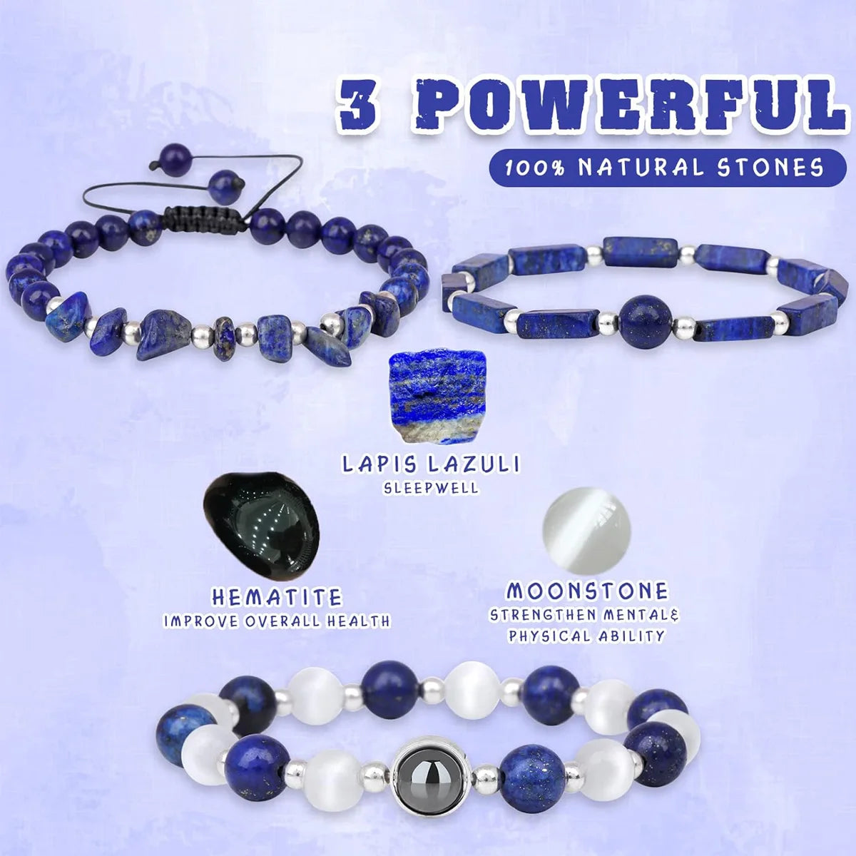 Coffret Cristal Bleu • Clarté, Force & Harmonie Intérieure