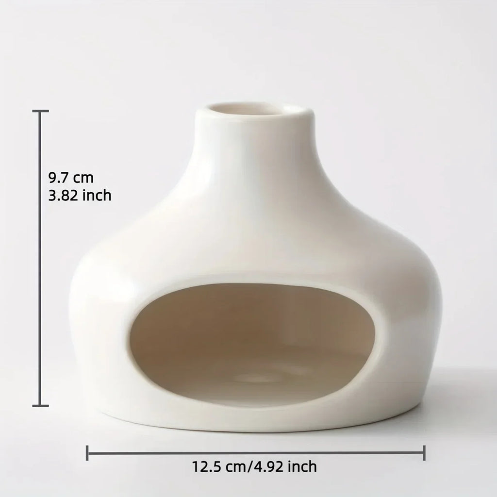 Brûleur Élégant en Céramique – Rituel & Énergie Sacrée
